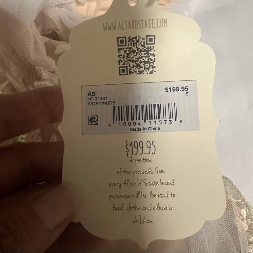Altar'd State Cream Maxi Dress - Picture 6 of 16